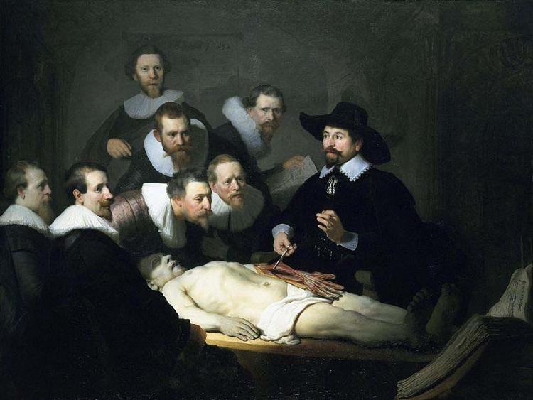 REMBRANDT Harmenszoon van Rijn Anatomy Lesson of Dr. Nicolaes Tulp,